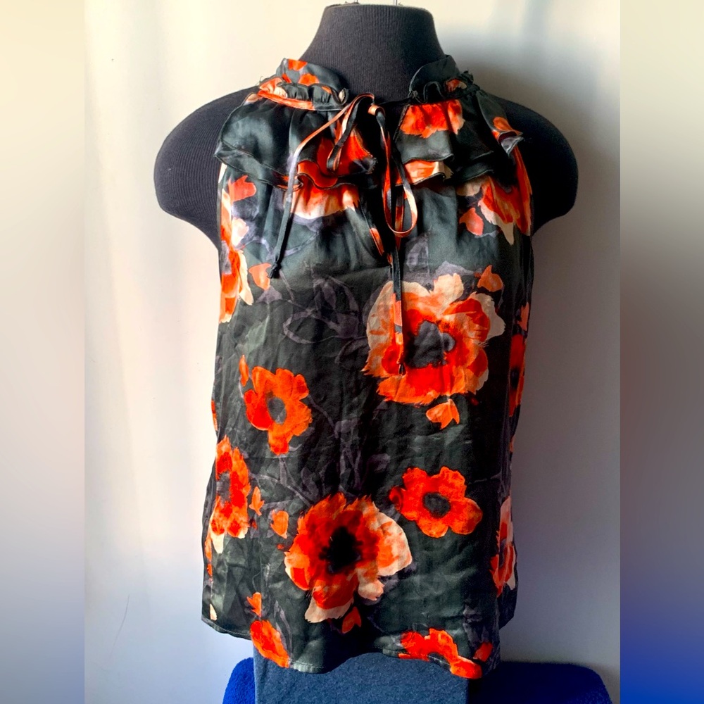 Kenar silk Women's sleeveless top size M